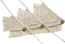 Load image into Gallery viewer, Tulum Macramé Bandana - Natural