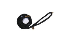 Load image into Gallery viewer, Dog lead made with 100% cotton, high quality buff leather and durable brass hardware.