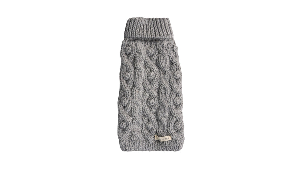The Bobble Knit - Smoke