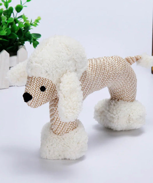Poodle Plush Toy